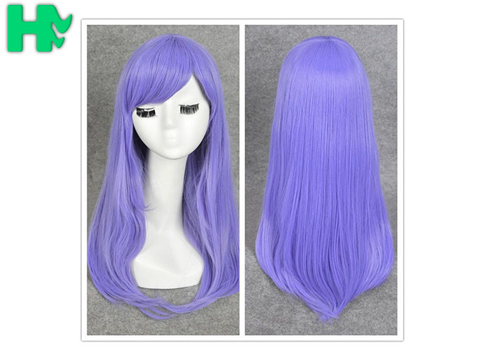 Tangle Free Glueless Cosplay Hair Wigs Synthetic Straight 8 Inch