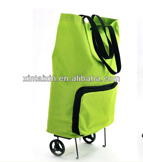 Factory cross-border wholesale shopping mall folding rod bag