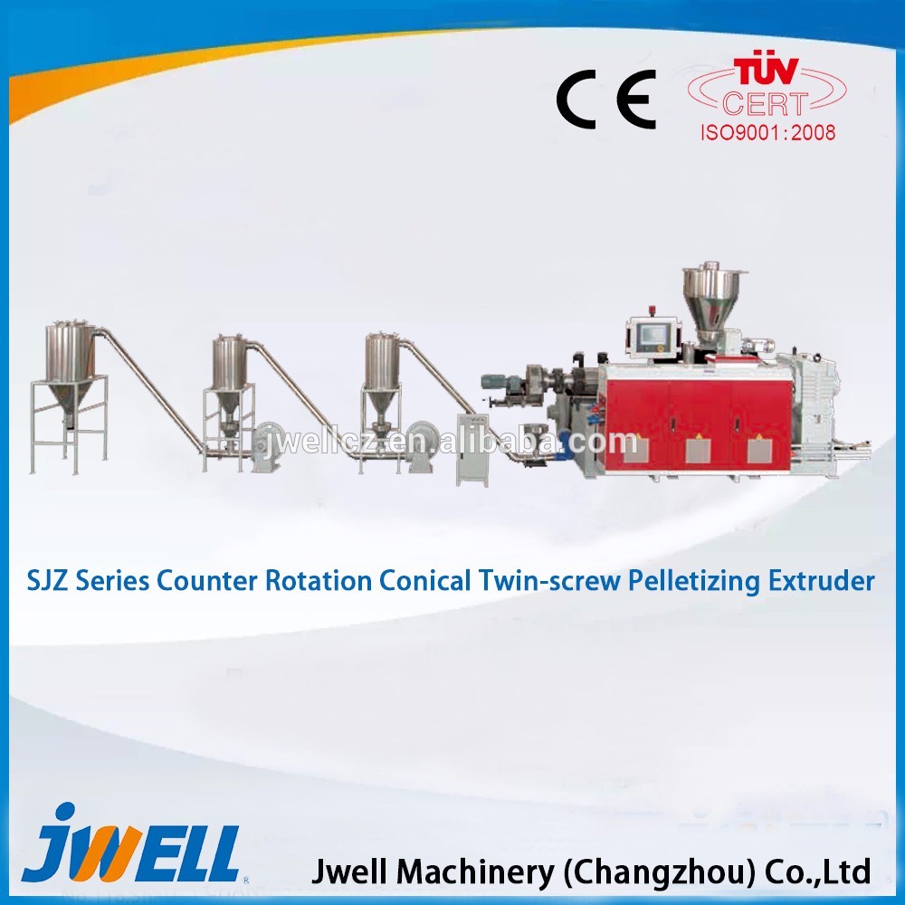 Jwell PVC plastic cross door plate extrusion line