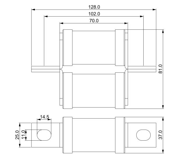 High Rupturing Capacity Fuse British Standard Fuses UL Certified BS88 Fuse Made in China
