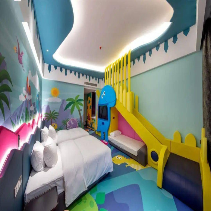 Instructions Included Kid-Friendly Hotel Slide for Kids Club Fun and Entertainment