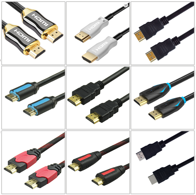 Gold Plated 2m 4k Hdmi Cable For PS4 LCD Projector TV PC Laptop Computer