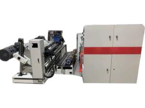 Buy cheap 1200mm OD Paper Slitting Machine Aluminium Foil Rewinding Machine 50HZ 380V product