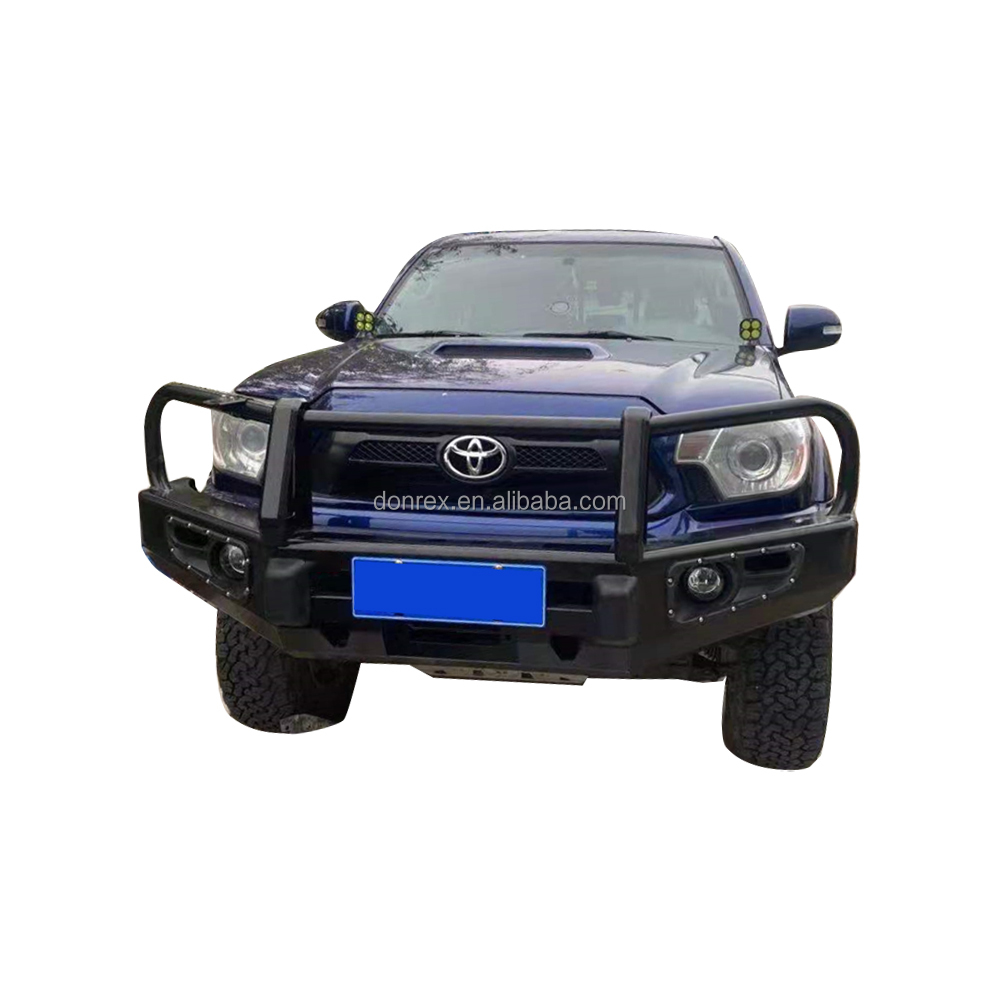 Off Road 4x4 Accessories Tacoma Front Steel Winch Bumper Body Kit for Toyota Vehicles