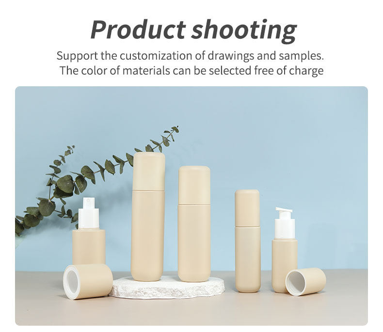 100ml Lotion Bottle Refillable Empty Square Plastic Bottle For Skincare