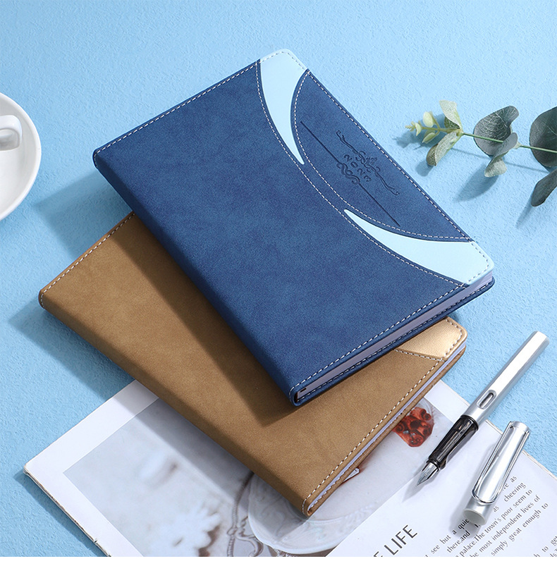 100 Sheets Inner Pages A5 Diary Leather Journal Hardcover Planner Printed Notebook
