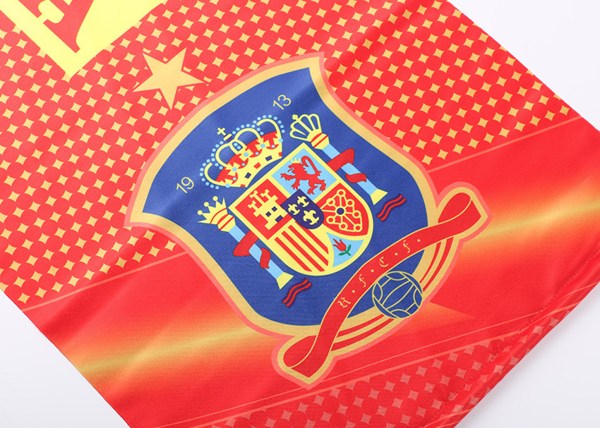 World Cup Espana Indoor Multicultural Flag Banners Wall Hanging Size 38x90cm Custom Logo