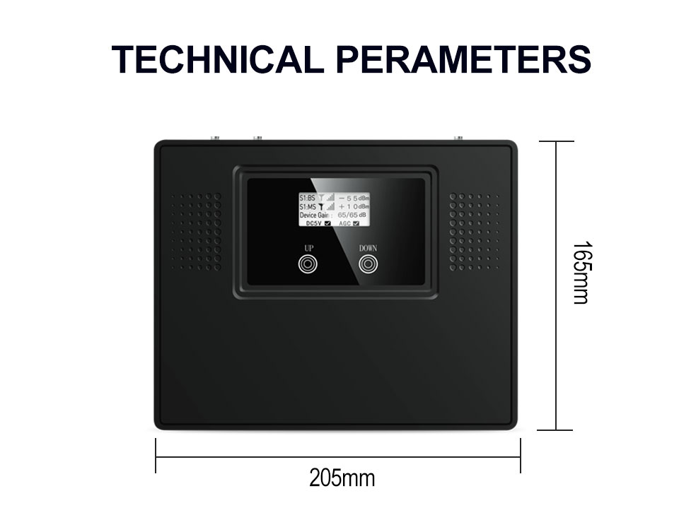 ATNJ New Upgrade Cell Signal Amplifier , 2g 3g 4g LTE Mobile Phone Signal Detector