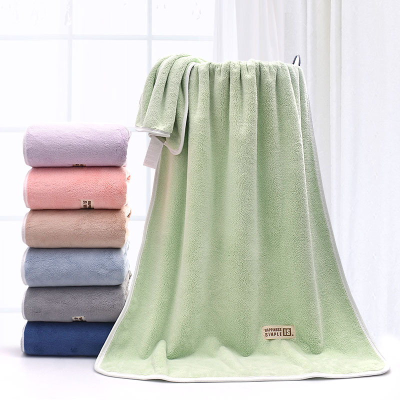 Highly Absorbent Microfiber Bath Towel Set for Baby and Adults All-Season