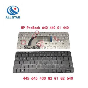 HP Probook Laptop Replace Keyboard 430 G2 440 440 G2 445 G1 445 G2 US layout PC