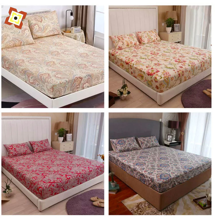 Printed Mattress Quilting Fabric Frosted Cloth Tear Resistant
