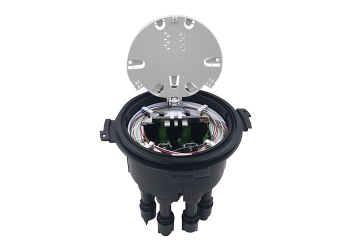 12 Core 2 Into 8 Out SC Fiber Optic Closure Enclosure Outdoor IP68 1 X 8 PLC Splitter