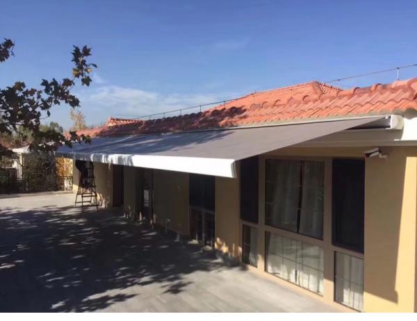 Motorized Full Cassette High quality Retractable awning canopy