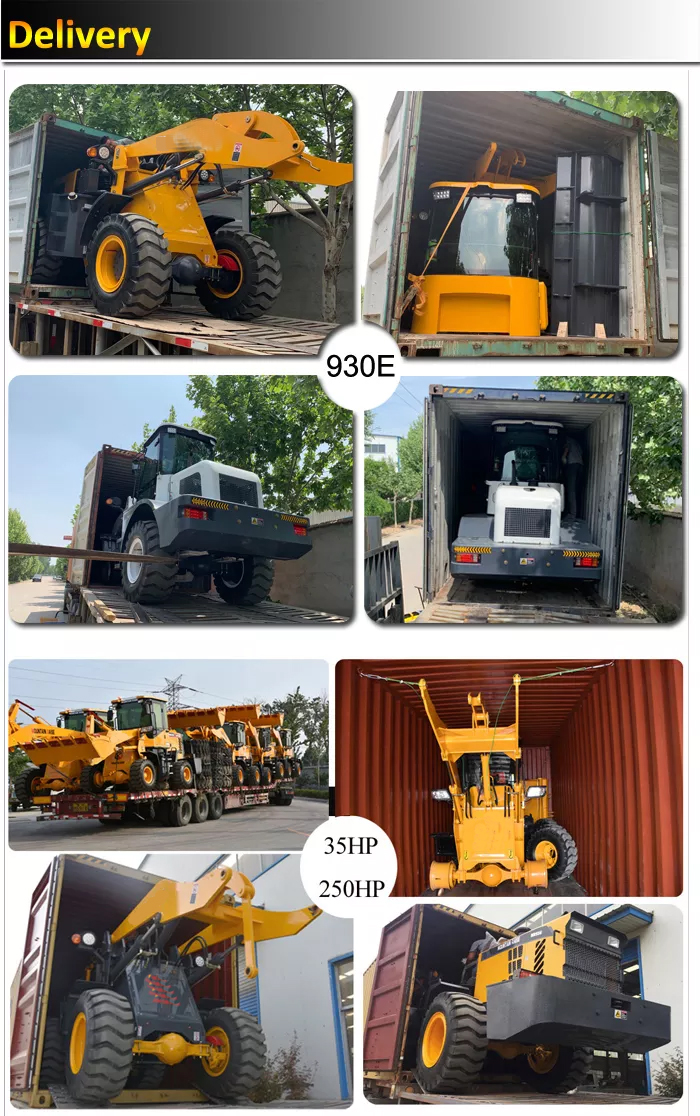 Front Wheel Loader Pala Cargadora With Quancheng Hydraulic Pump And Efficiency