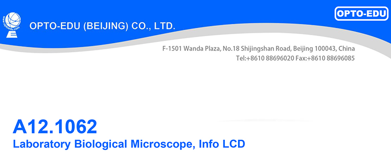Opto-Edu A12.1062 Binocular Lcd Laboratory Biological Microscope