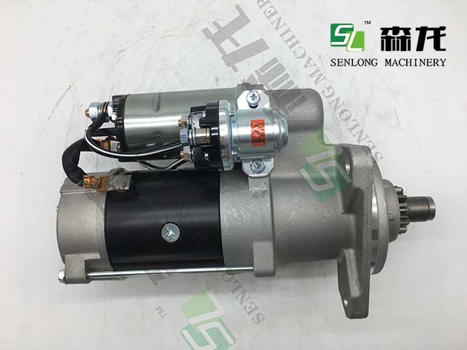 24V 11T Starter for Doosan Daewoo Excavator DH150-9 DH225-7 DL06 29MT 65.26201-7076 8200475 Aftermarket Part