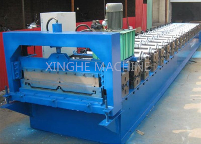 CE Blue Color Cold Roll Forming Machines WITH 3 - 6m / Min Processing Speed