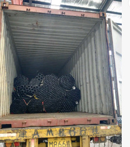 6m Length Seamless ERW Black Steel Pipe Schedule 40 For Construction