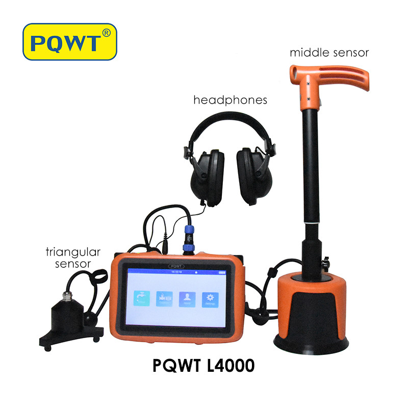 Underground Water Pipe Leak Detector Wall Pool Liner Leak Finder PQWT L4000