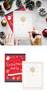Christmas Invitations with Envelopes