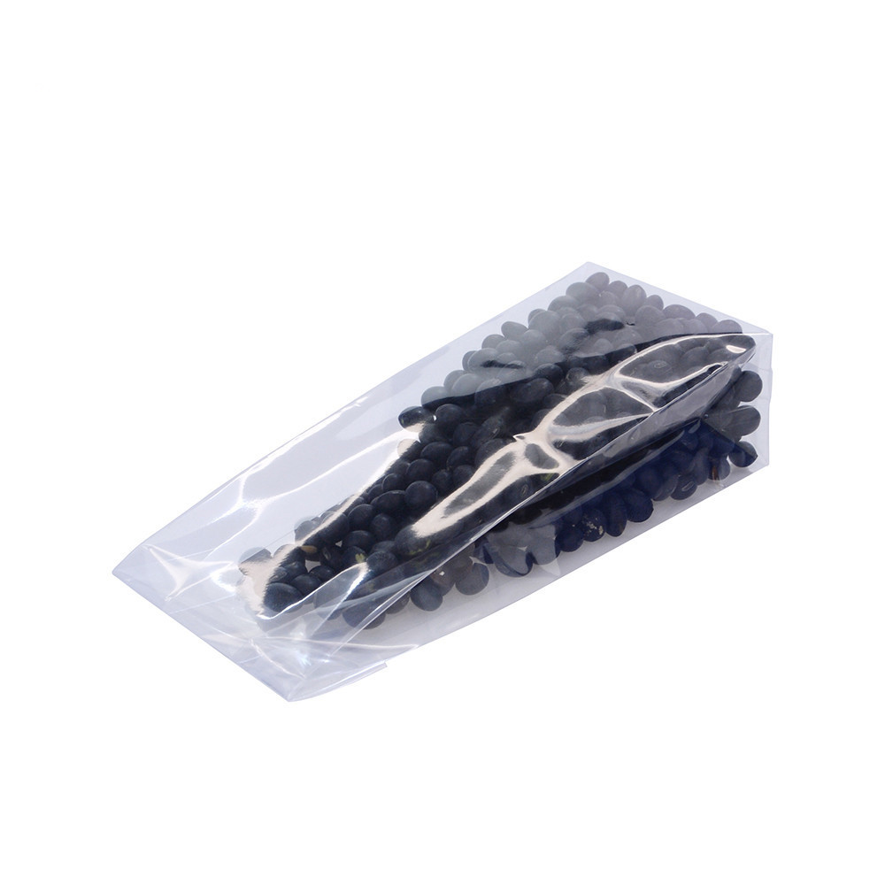 Heat Sealable Transparent Plastic Flat Bags Flat Bottom High Durability