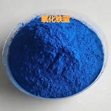 Iron Oxide Blue Pigment with Good Dispersibility and Flowability, Lightfastness
