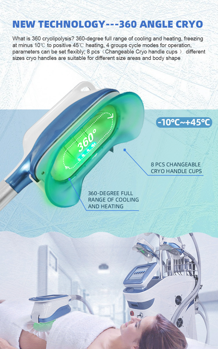 Fat Reduce Cryolipolysis Slimming Machine