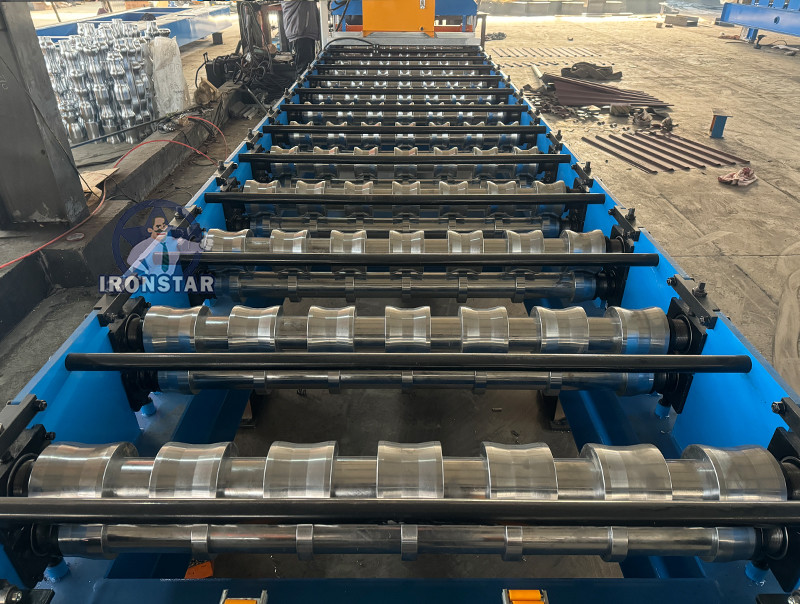 7 rib trapezoidal roofing sheet roll forming machine metal roof machine metal roof roll forming machine pbu panel roll forming machine