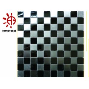 HTY - TM 300 Good Quality Metal Mosaic Tile Made in Foshan Facory