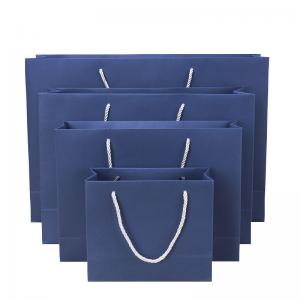 China Multifunctional Cardboard Shopping Bag With Handles For Boutique Shop on sale