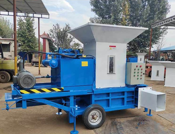 Customized Hydraulic Compactor Machine Suitable for Alfalfa Hay Straw Rice Husk Grass