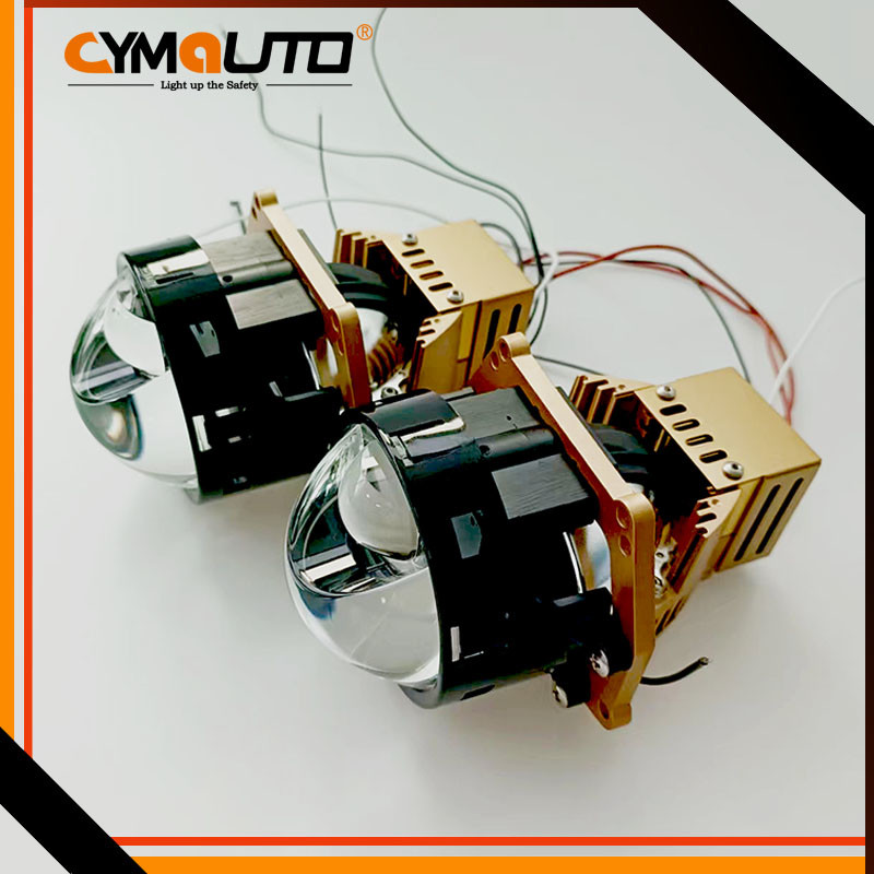 60w / 68W Bi Xenon Projectors Lens 6000K Laser Car Headlight