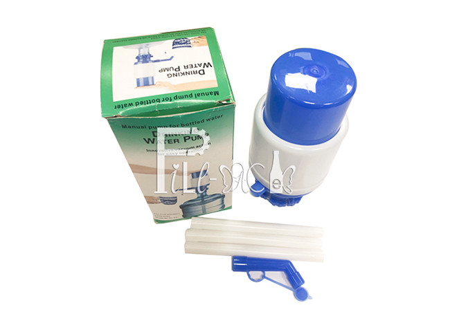 PC Plastic Hand Press Water Bottle Pump Dispenser