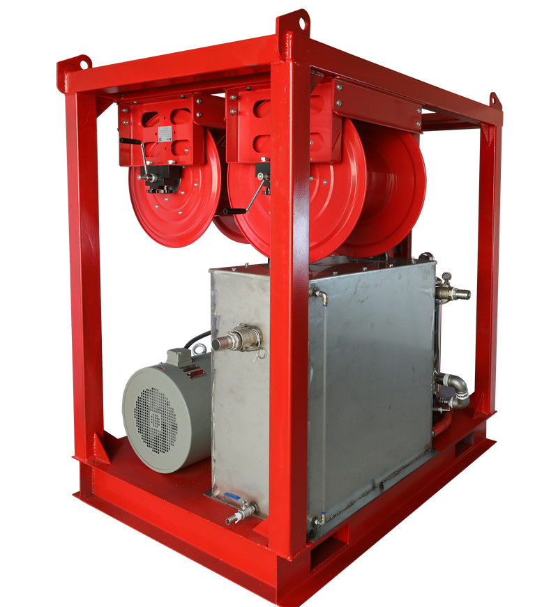 Cavitation Jet Underwater Cleaning Machine 2900psi 14.74gpm Min 30kw