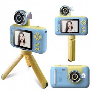 Buy cheap 180 Degree Kids Digital Cameras Blue 10.4x5.4x3.6cm Waterproof product