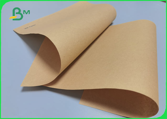 Small Roll Packaging Paper 60gsm 80gsm Brown Craft Paper With 25kg/ Roll 