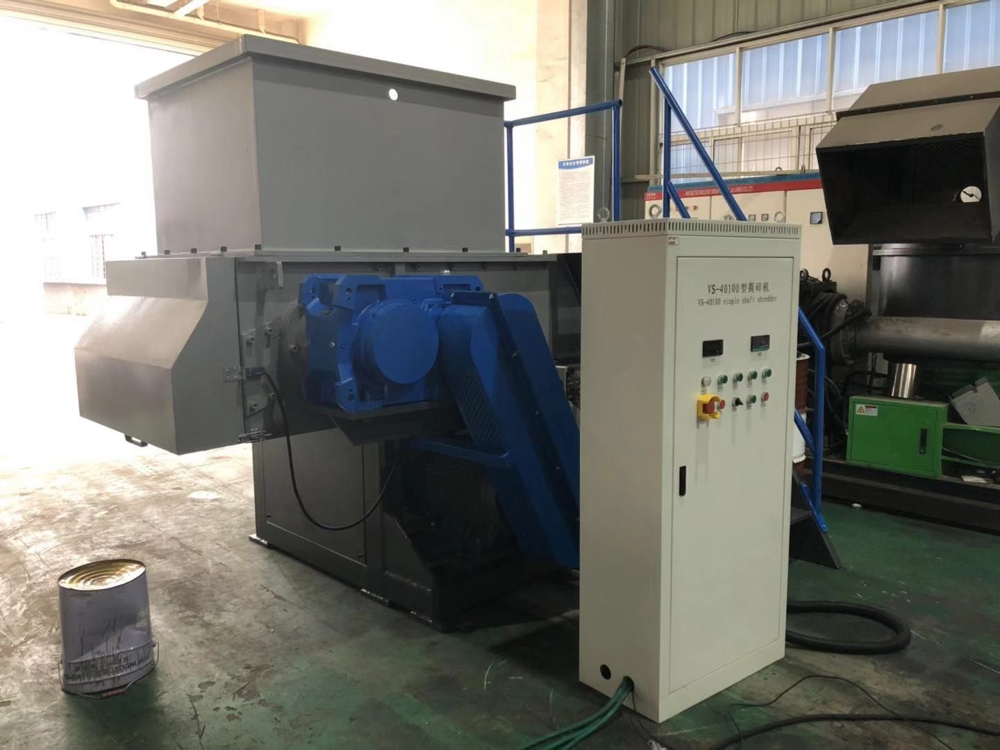 1000 Diameter Plastic Shredder Machine For Plastic Pipe Fittings Bottles