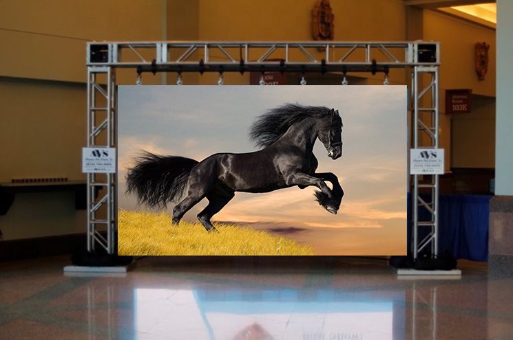 outdoor rental led display