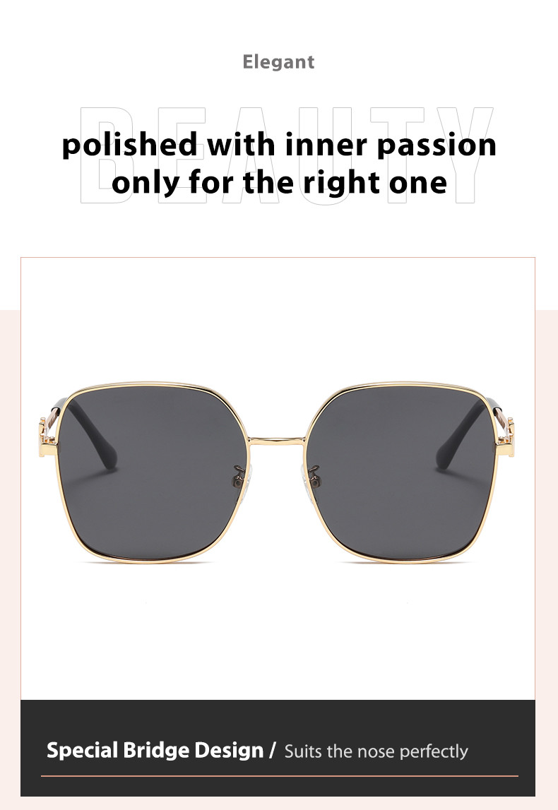 Outdoor Metal Frame Sunglasses 144mm UV Polarized Sunglasses For Prescription Lenses