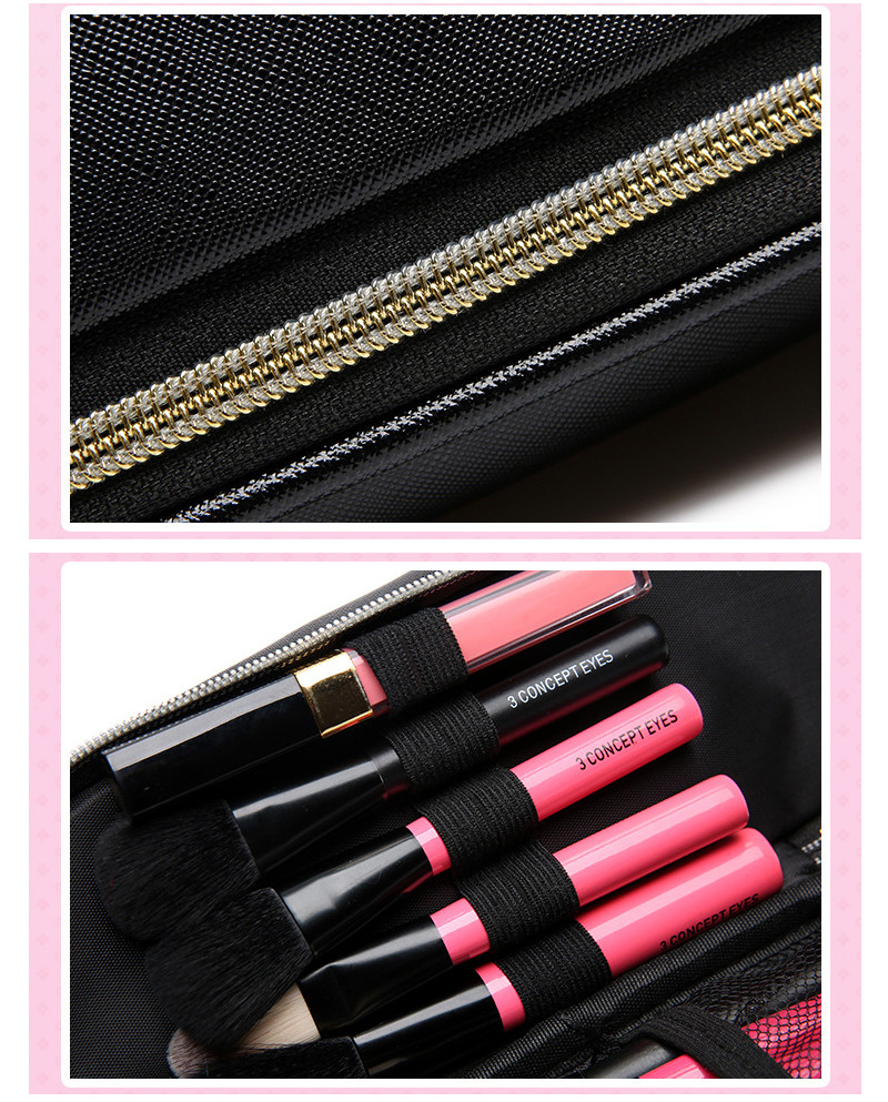 Multi-Function Travel Make Up Bags Women PU Cosmetic Bag Case