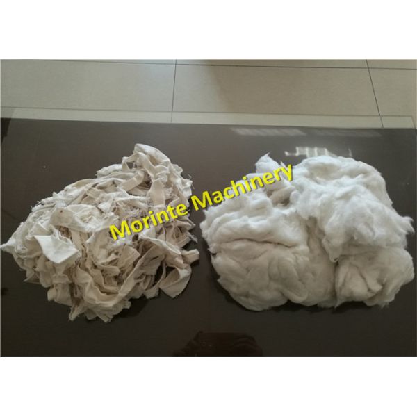 8 rollers cotton waste recycling machine yarn waste processing for yarn making