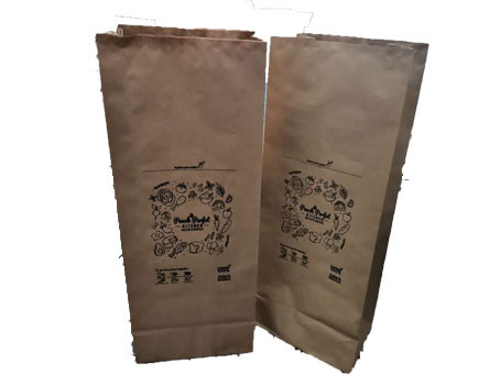 Pharmacy Sewn Open Mouth 60g Multiwall Paper Bags