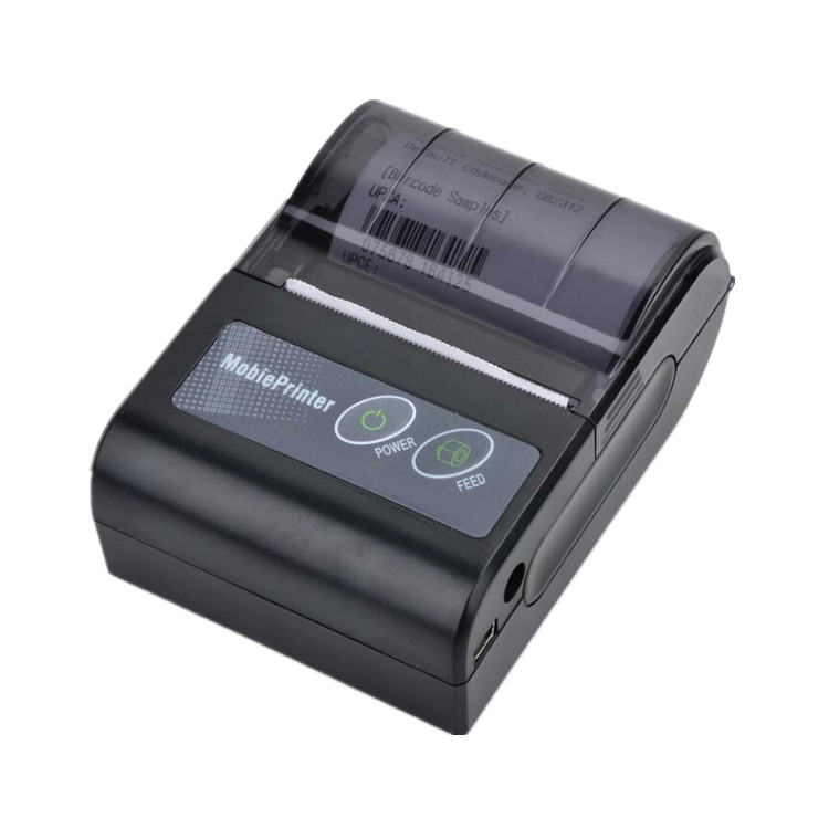 58mm Portable Mini Thermal Printer Wireless POS Receipt Printer 90mm/s