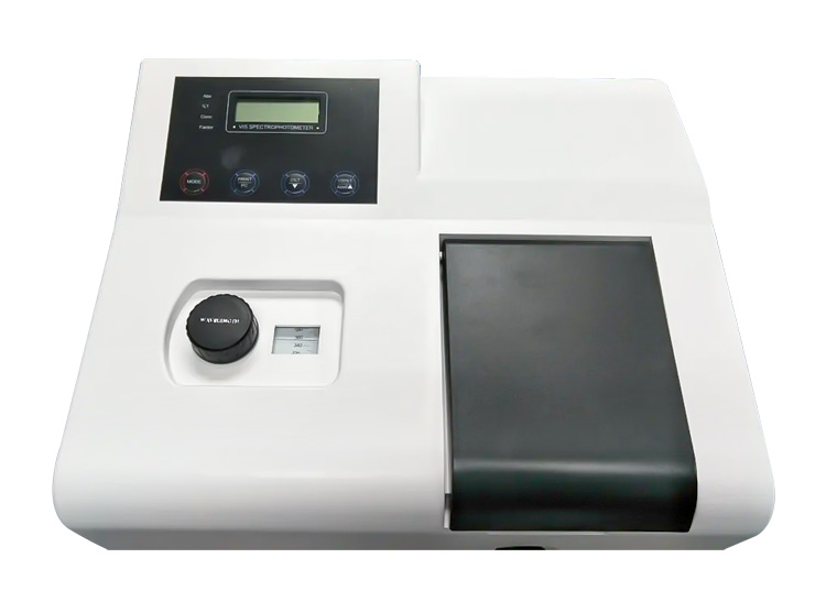 Single Beam Uv Visible 320-1020nm Photometer Vis Spectrophotometer for Chemical Analysis
