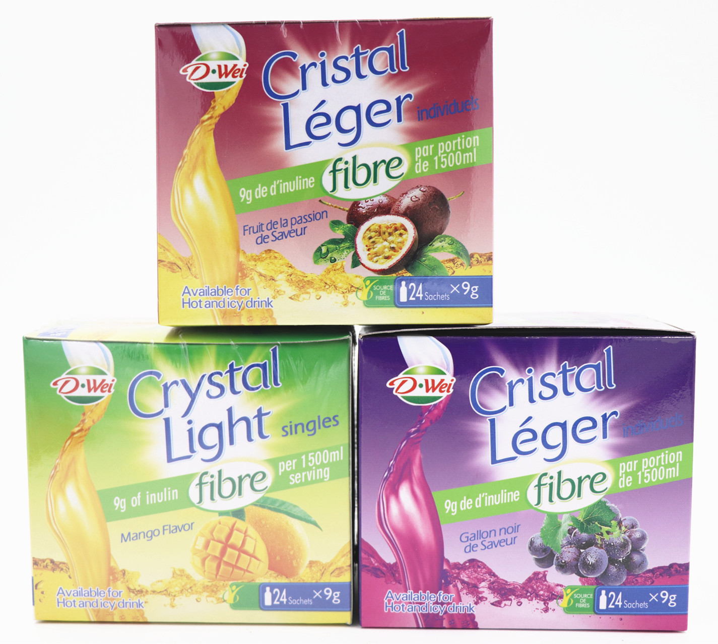 9g Passion Fruit Flavor Instant Drink Powder Available To Mix In 1.5L Hot And Cold Water