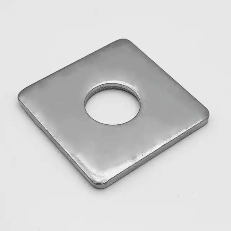 High Quality Square Washer Large Flat Washer Zinc Plated 904L Stainless Steel M6