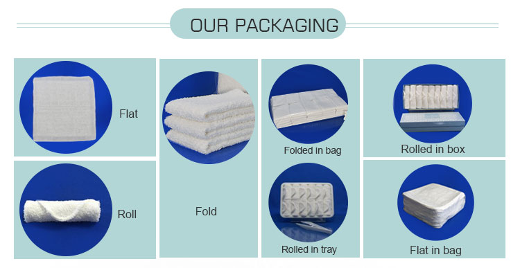 Bleach hot airline disposable cotton face towel