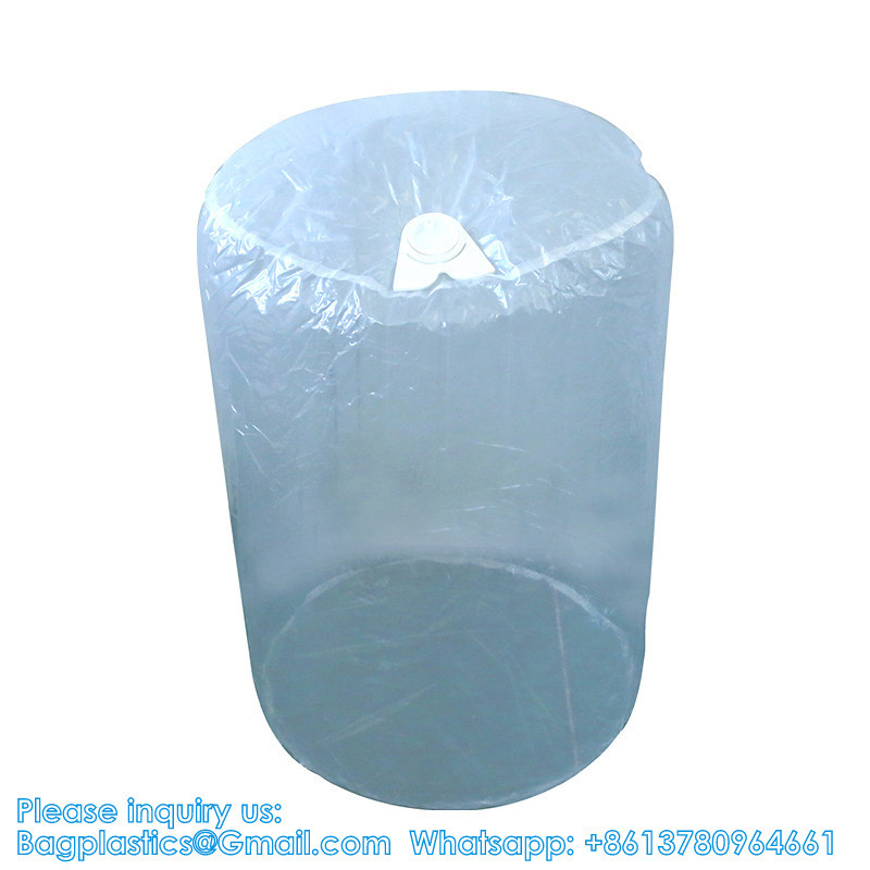 Heavy Duty Large Plastic Round Bottom Drum Liner Bag 55 Gallon Drum Liners Plastic Drum Liner Bag For 200ltr