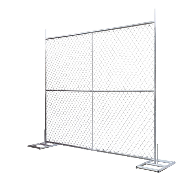 Hot Dipped Galvanized Temporary Chain Link Fence