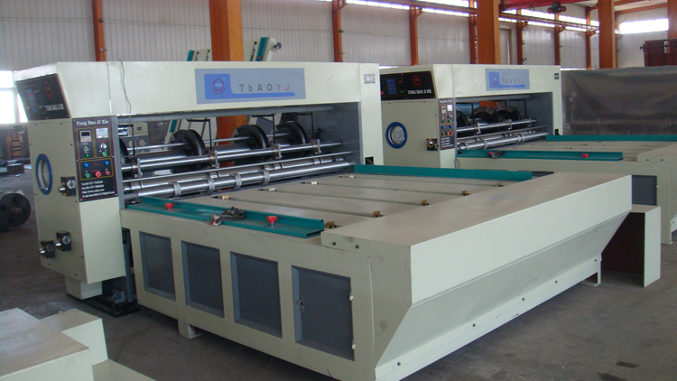 Semi-automatic Rotary Slotting Corrugated Box Machine with Customer Requirements